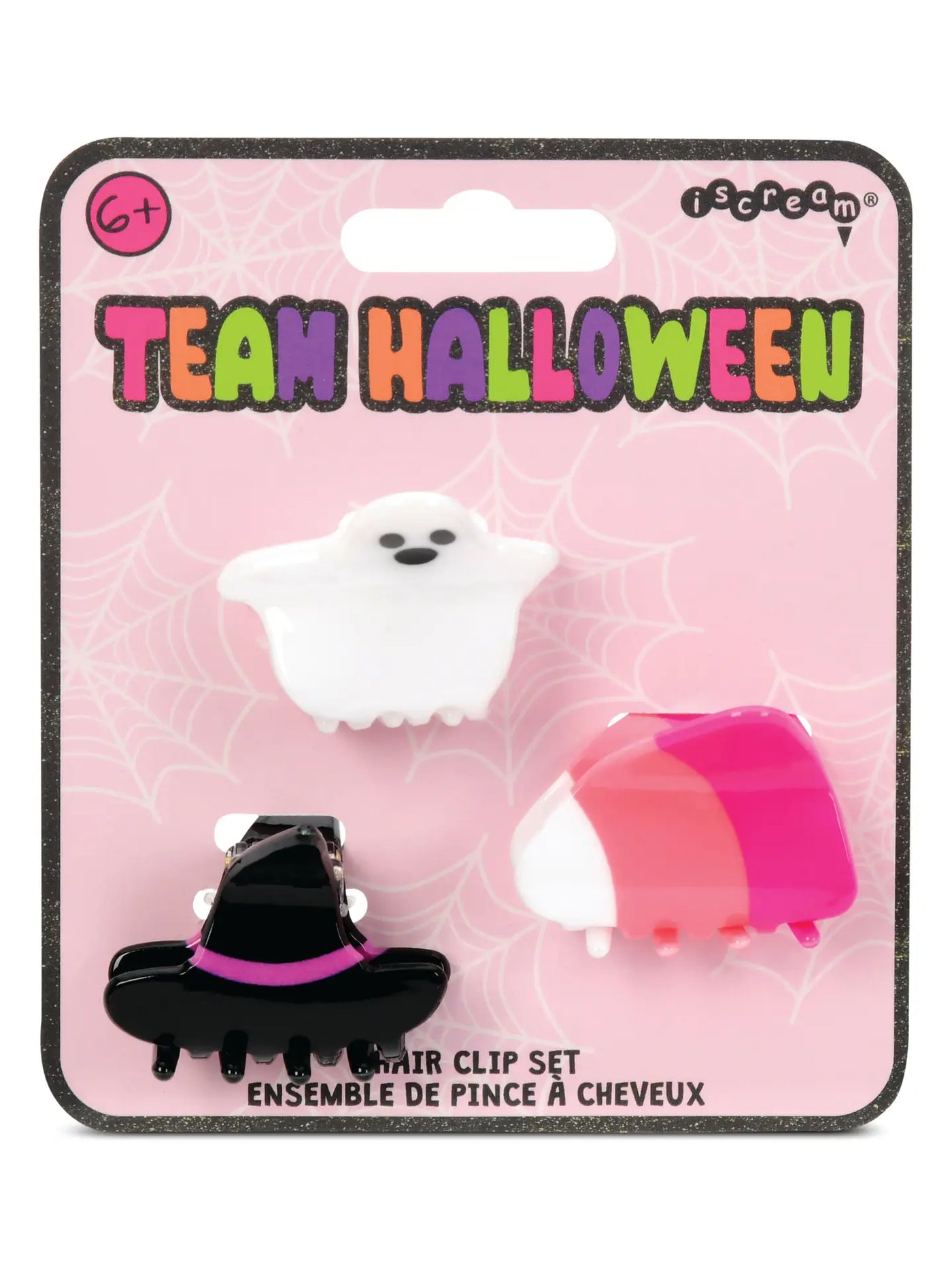 Team Halloween Hair Clips