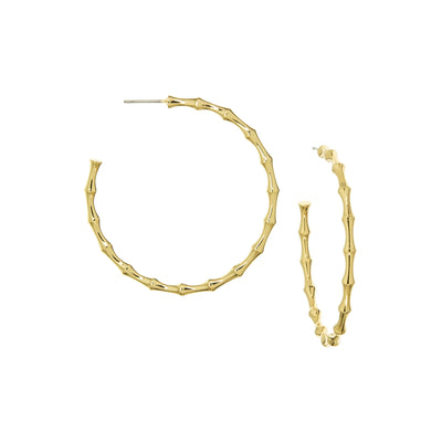 Marlyn Schiff Bamboo Cut Hopp Earring