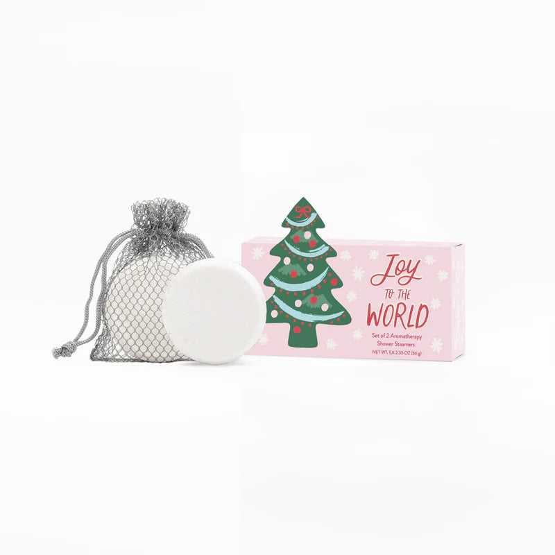 Christmas Shower Steamer Gift Set