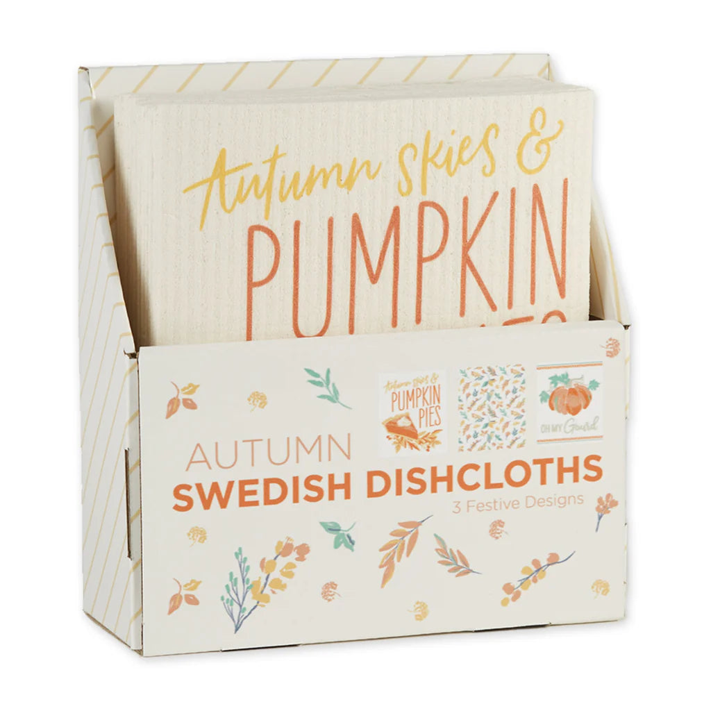 Autumn Afternoon Swedish Dish Towels- Assorted