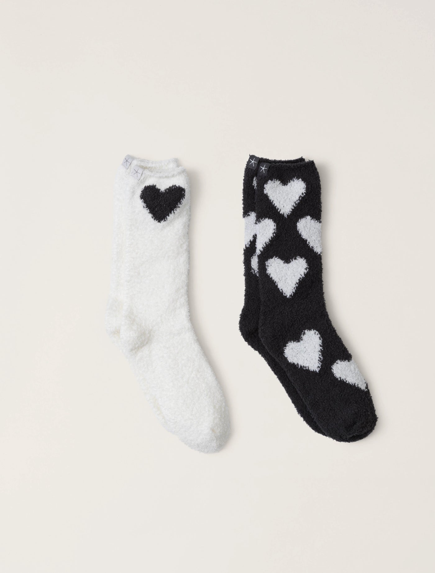 CozyChic Heart Print Sock Set