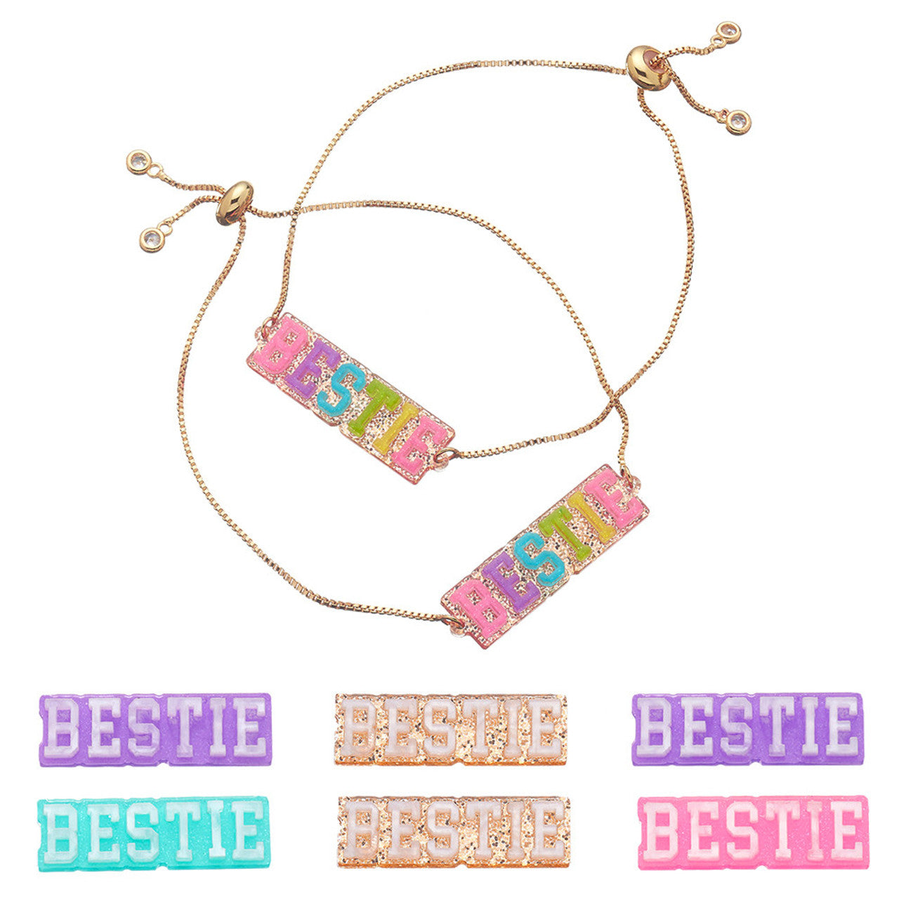 J.V. Charm Club- Besties Bracelets Set