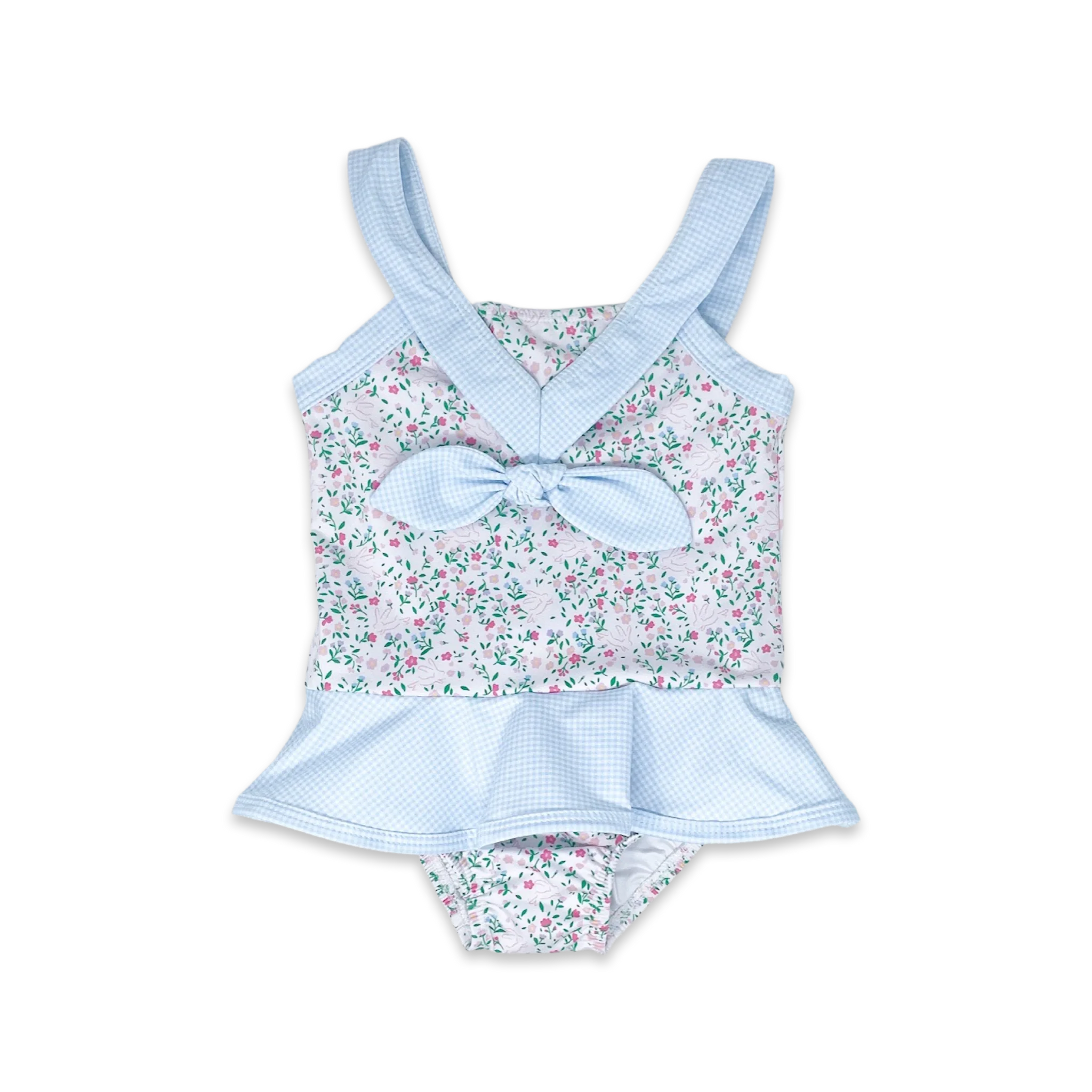 Nora Swimsuit Belle Bunny Floral | Crown and Iris