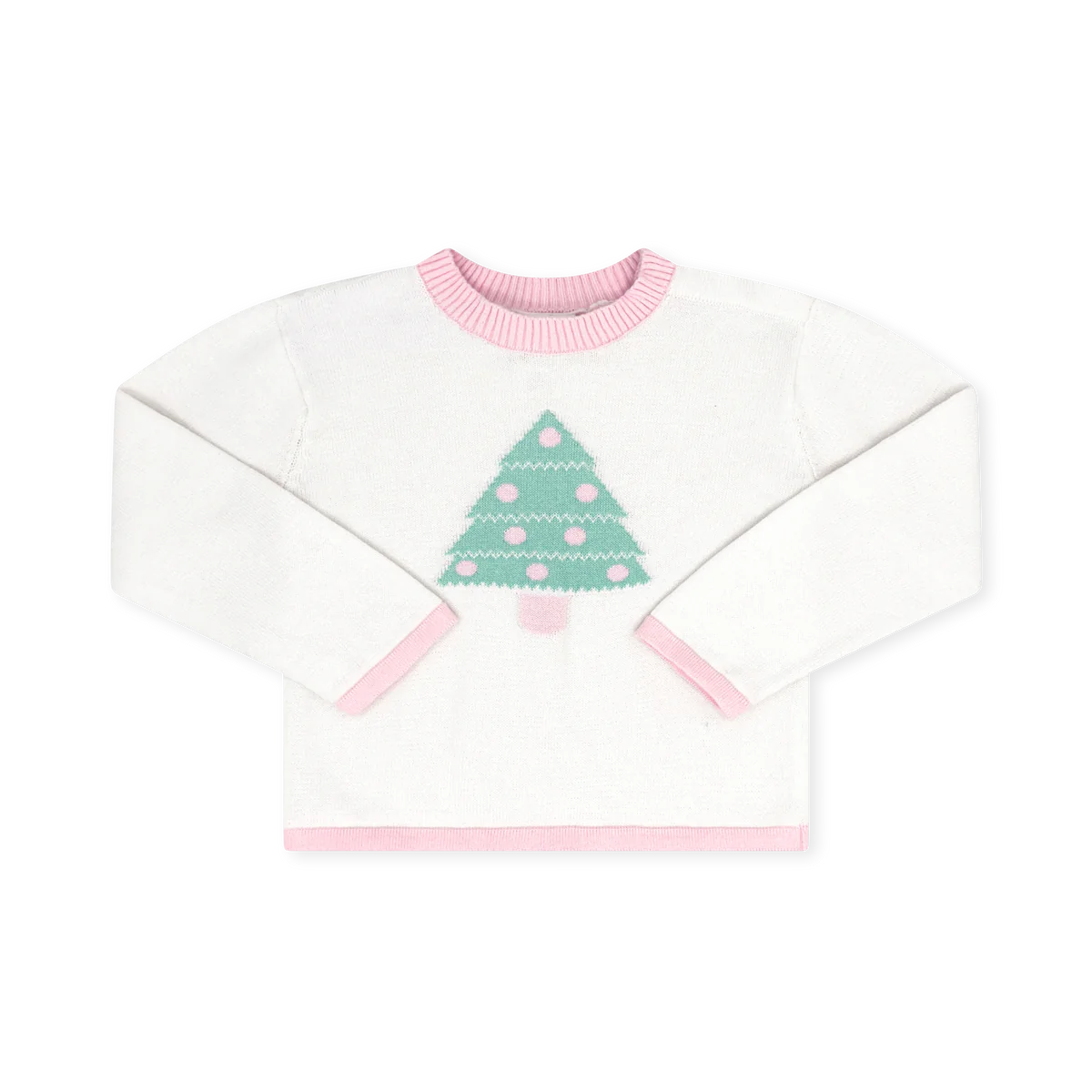 Cozy Up Sweater Sterling White, Tree, Pink Lullaby Set