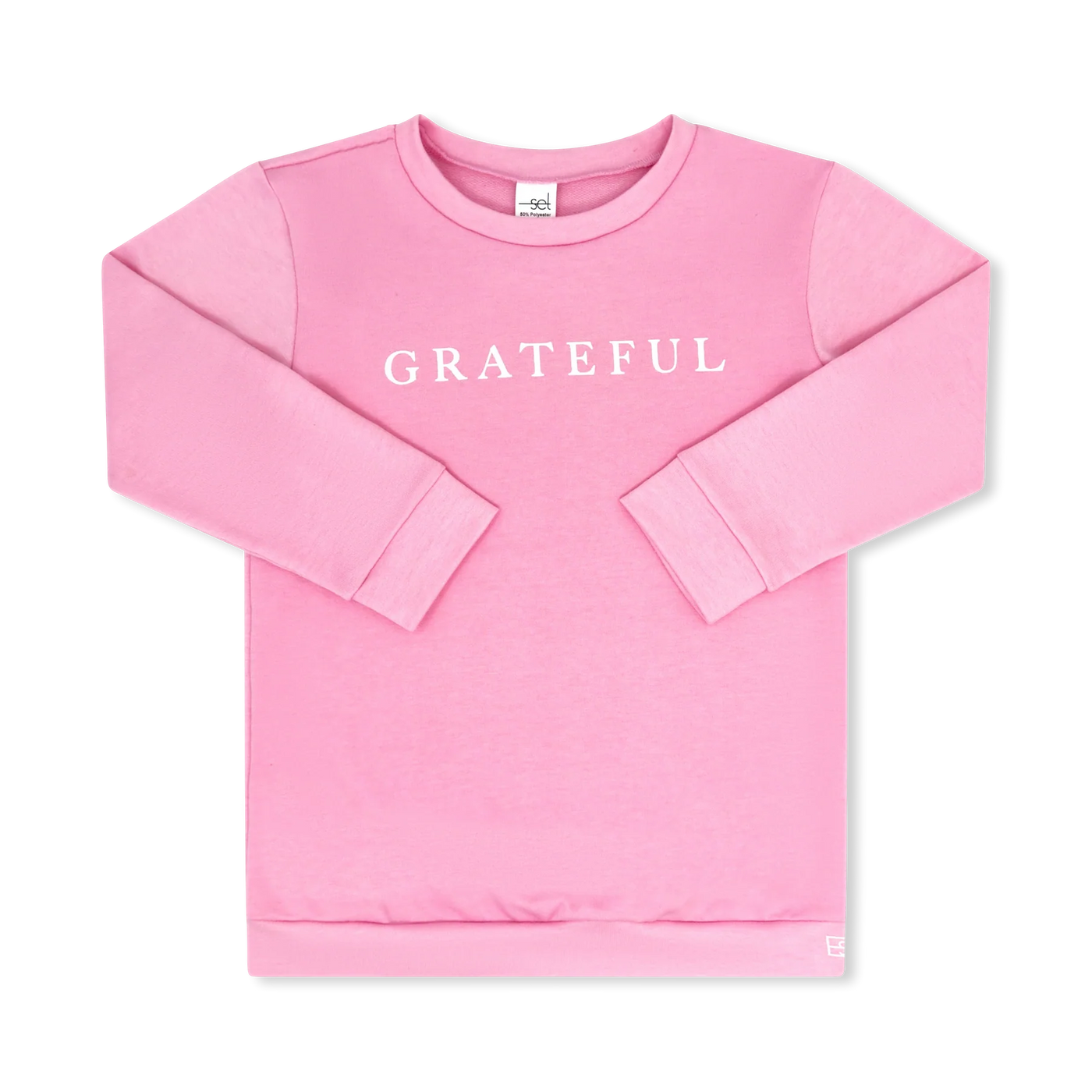 Emma Sweatshirt - Cotton Candy Pink, Grateful Set Athleisure