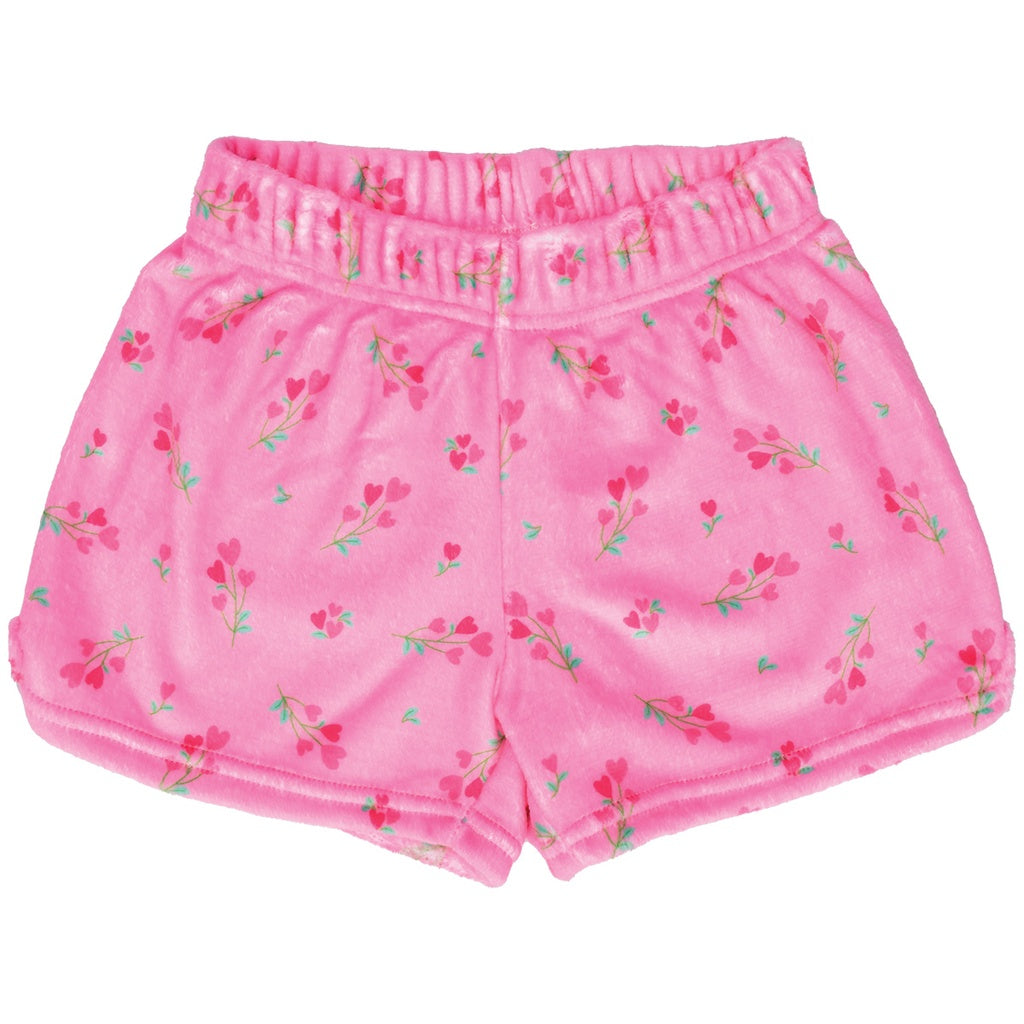 Iscream Theme Sweet Pink Plush Shorts