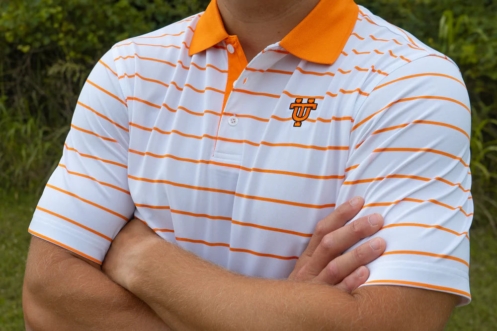 UT Outline Wide Stripe Polo