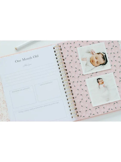 Baby Book & Keepsake Album