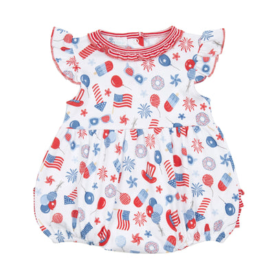 Magnolia Baby- Fireworks and Fun Ruffle Flutters Bubble