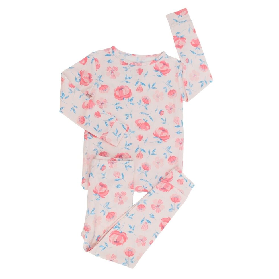 Big Kid Pajama SS Peony Pink