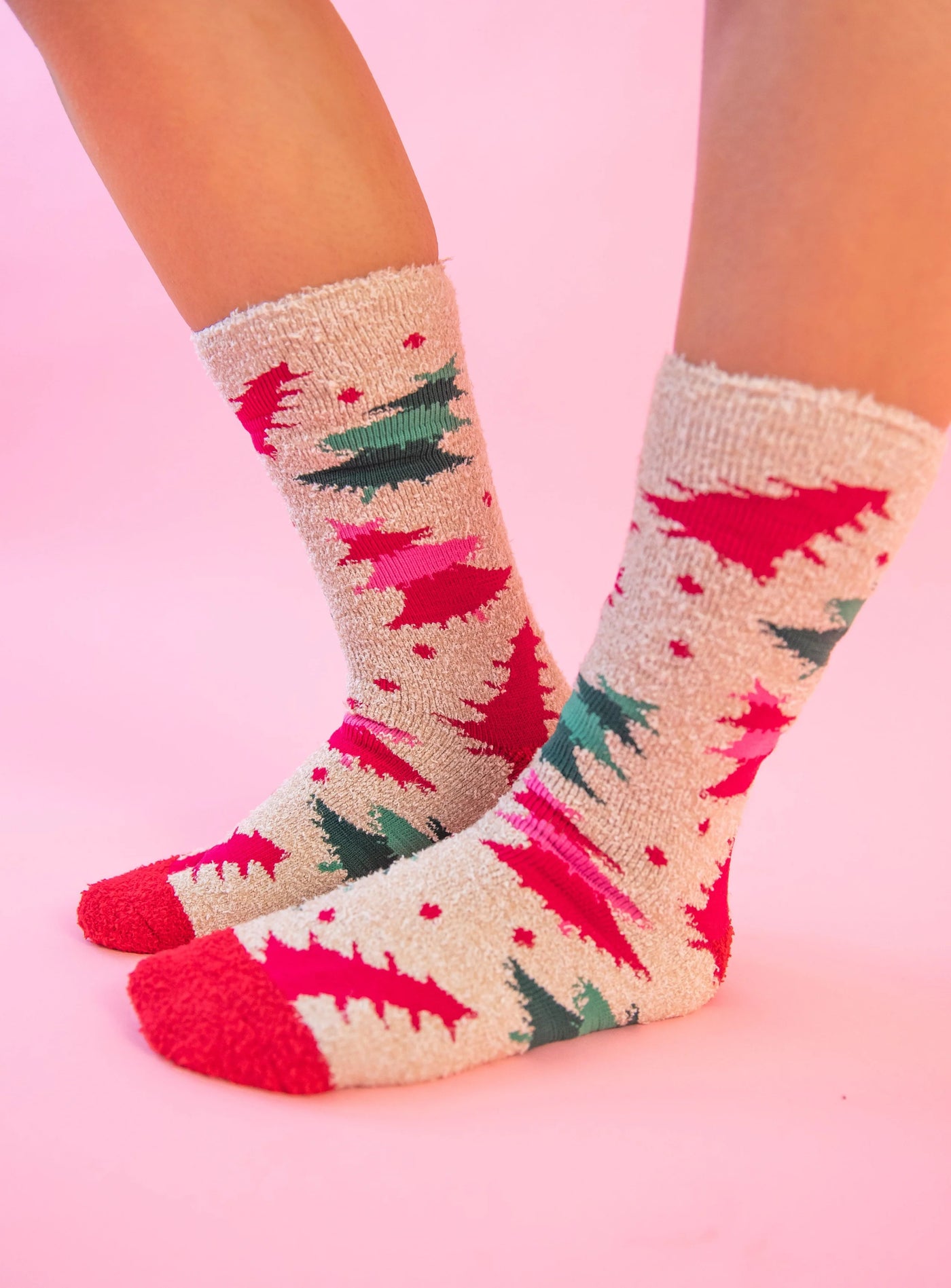 Assorted Women Cozy Crew Socks