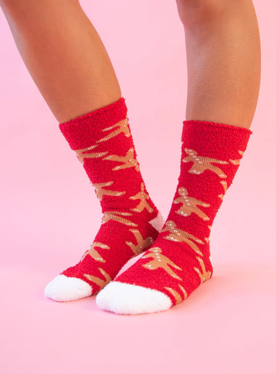 Assorted Women Cozy Crew Socks