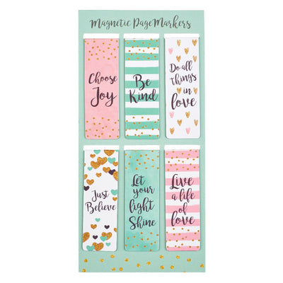 Magnetic Bookmark Set - Assorted